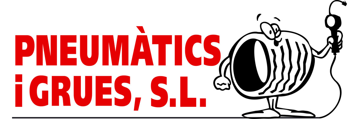 Logotip de Pneumàtics i Grues