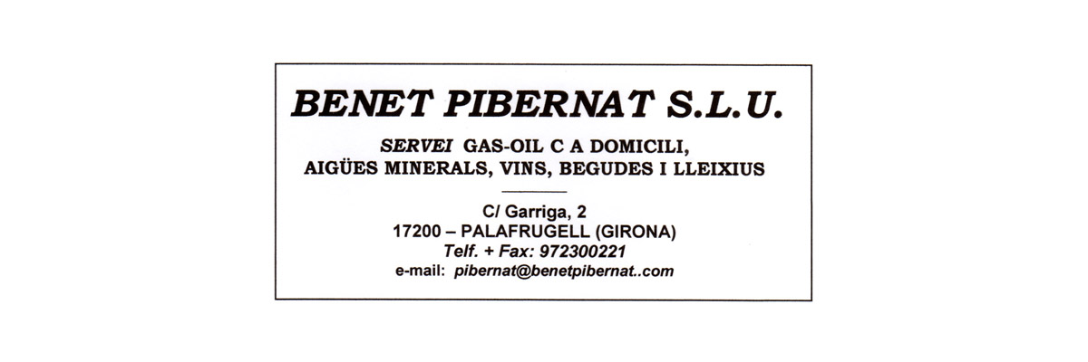 Logotip de Benet Pibernat